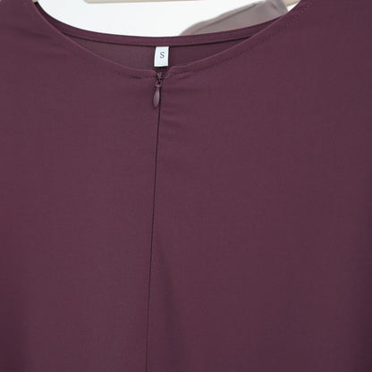 Ramadan Arabic Muslim Women Modest Dress 2025 Elegant Dubai Plain Abaya Islamic Church Clothing Fashion Loose Turkey Solid Robe