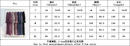 Ramadan Arabic Muslim Women Modest Dress 2025 Elegant Dubai Plain Abaya Islamic Church Clothing Fashion Loose Turkey Solid Robe