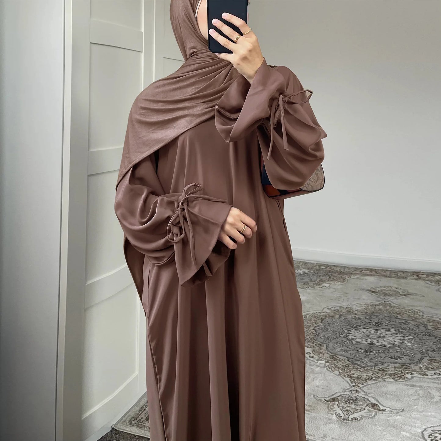 Ramadan Arabic Muslim Women Modest Dress 2025 Elegant Dubai Plain Abaya Islamic Church Clothing Fashion Loose Turkey Solid Robe