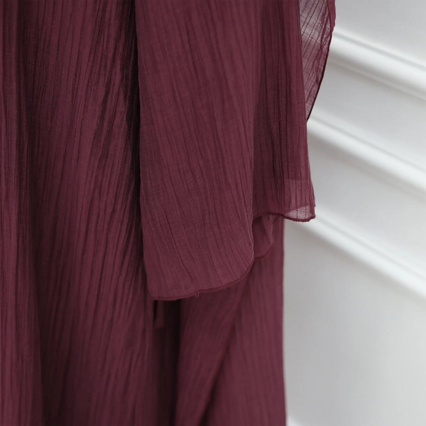 Two Piece Middle East Muslim Cardigan Set for Women Ramadan Eid Dubai Modest Abaya Dress Elegant Islam Solid Turkey Robe Outfit